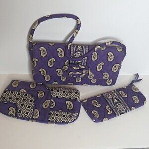 VERA BRADLEY PURSES BAGS Purple
